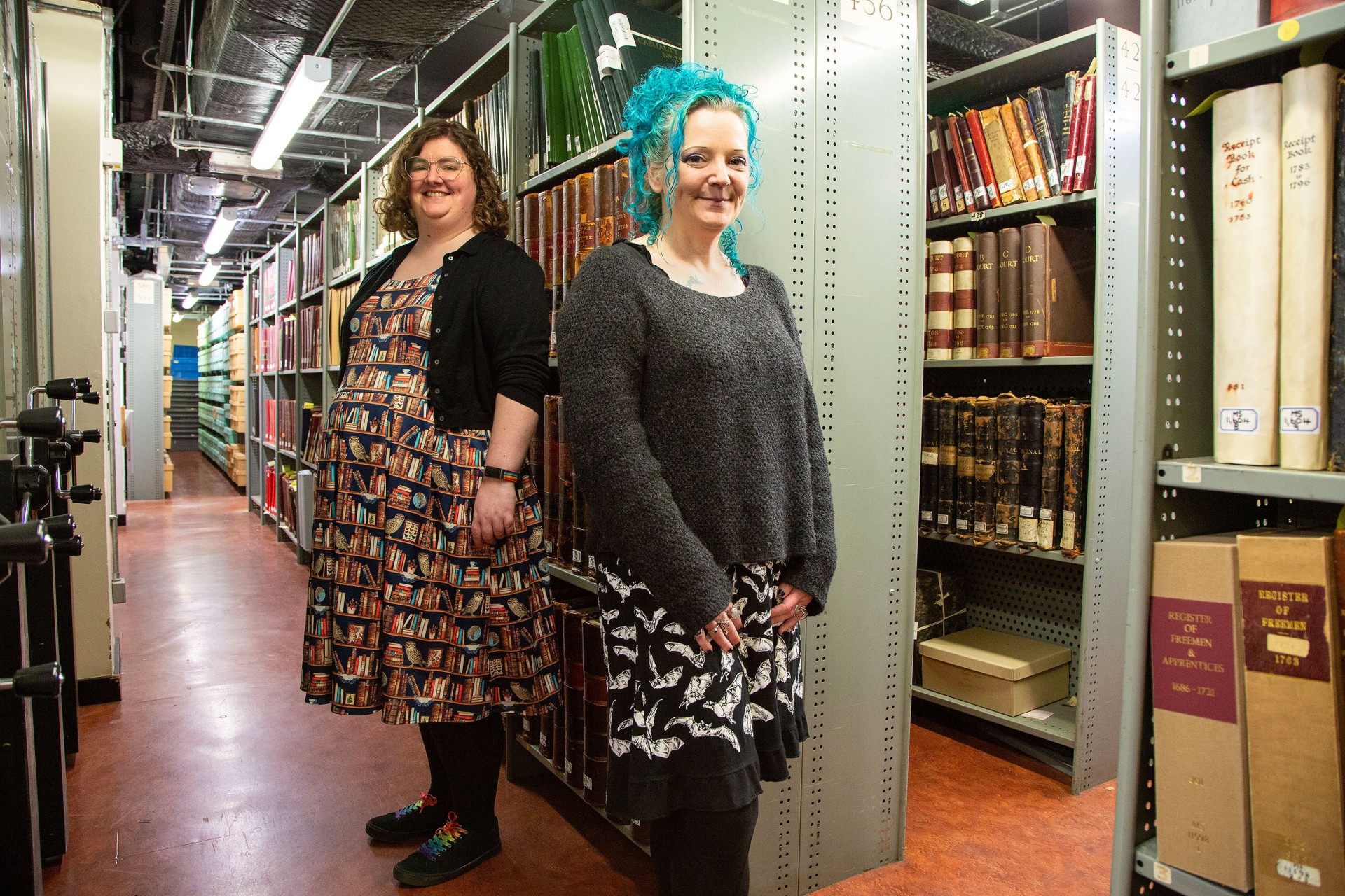 Sarah Hume & Melanie Strong - Assistant Librarians, Guildhall Library